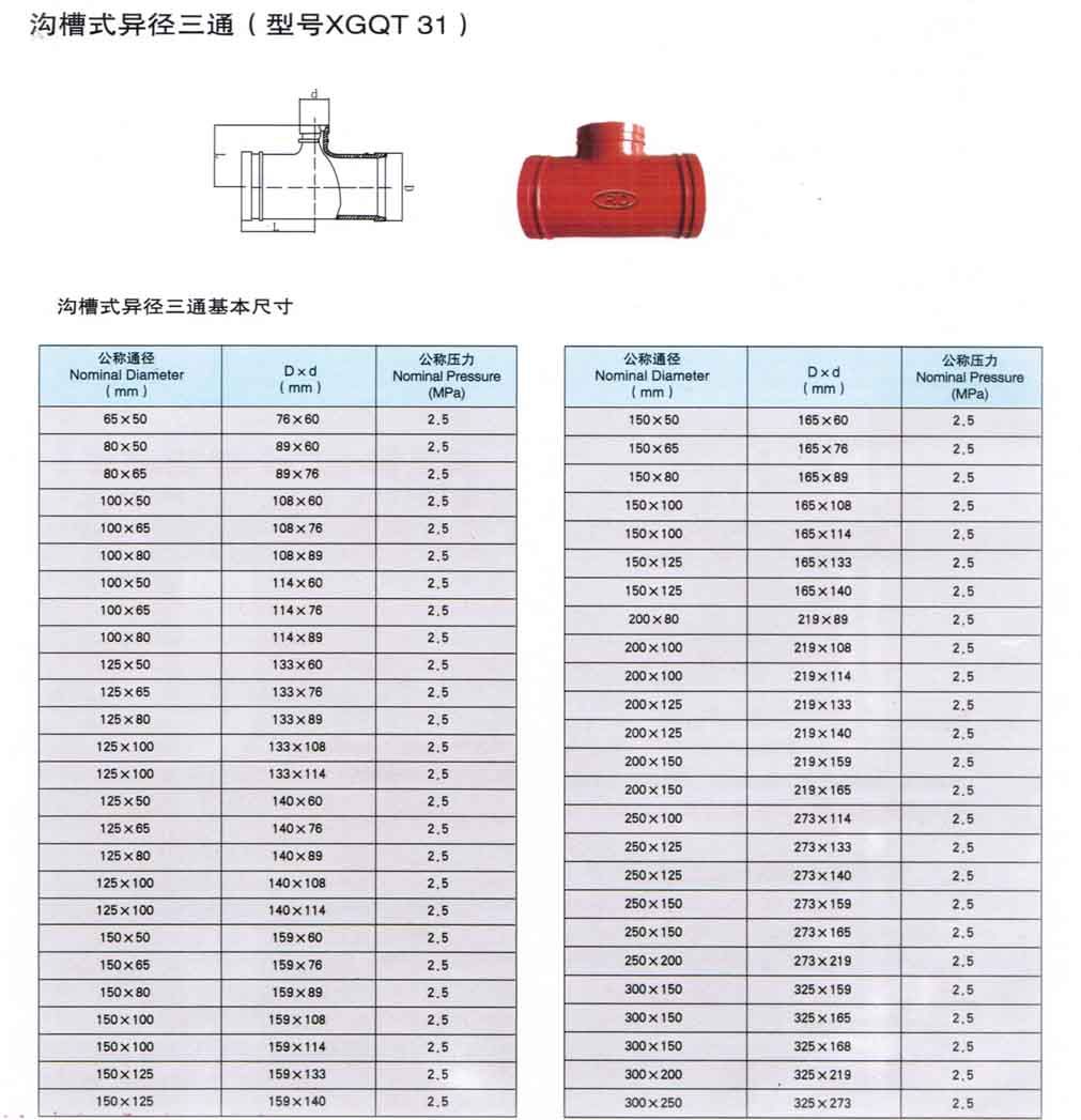 淄博文远牌全PE给水管件三通